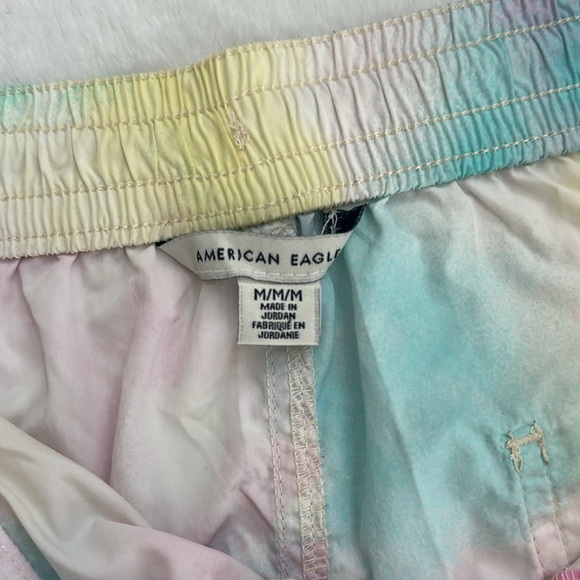 American Eagle Women’s Pastel Athletic Summer Beachy Breathable Running Shorts M - Picture 7 of 8